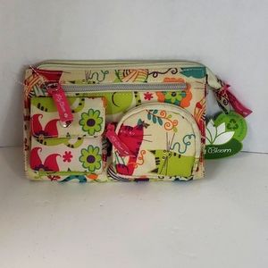 Lillie Bloom Feline Fun Wristlet